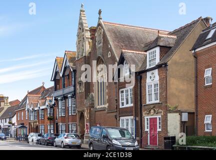 Chiesa cattolica di San Francesco d'Assisi, High Street, Shefford, Bedfordshire, Inghilterra, Regno Unito Foto Stock