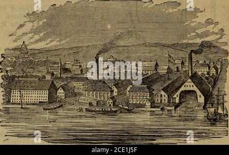 . Washington, cosa vedere e come vederlo. Guida di un sightseer .. . – dove le cabine AS-sassin, il corpo è stato atterrato.Alessandria può essere visto sul lato Vas.SIDE, e il Governmert InsaneAsylum sulla collina sul lato D. C. 41. Trapano a batteria con Mortar e Guns. Apertura tutti i giorni alle 10:00, tranne la domenica, e condizioni meteorologiche sfavorevoli. 42. Personale GarrisonFlag. D 50 IL CANTIERE NAVALE DI WASHINGTON. Dopo aver lasciato il cancello principale del Barracks Grounds, una breve passeggiata su ^%St. A M St., S. porterà il turista alla linea di Anacostia e Poto-mac Horse R., e procedere al Navy Yard. Questo hne attraversa Foto Stock