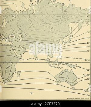 . Geografia fisica elementare . Faccia pagina 56. ?Id 0-20 f dc30 --^-t^irri. r gennaio. Foto Stock