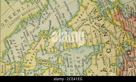 . Rand McNally Pocket atlante del mondo : storico, politico, commerciale . (L %& mi. Foto Stock