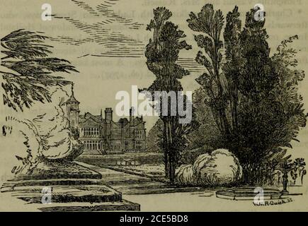 . Passeggiate a Londra . rwin. La Dming-room è interessante come la camera in cui Addison è morto. Dobbiamo notare le sue immagini: Kneller. Sir Stephen Fox (1716) e Lady Fox (1718).Watts. Mary Augusta, Lady Holland. Fagan. Elisabetta, Lady Holland, seduta, con un cane in grembo e il Vesuvio in lontananza. Hoppner. Samuel Rogers, un ammirevole ritratto.Hayter. Lord John Russell. * Reynolds. Caroline, Lady Holland.Shee. Thomas Moore. Ramsay, Lady Louisa Conolly, sorella di Caroline, Lady IlolUnd*A. grazioso ritratto a tutta lunghezza in abito rosa. I giardini dell'Holland House sono diversi da altri 472 Foto Stock