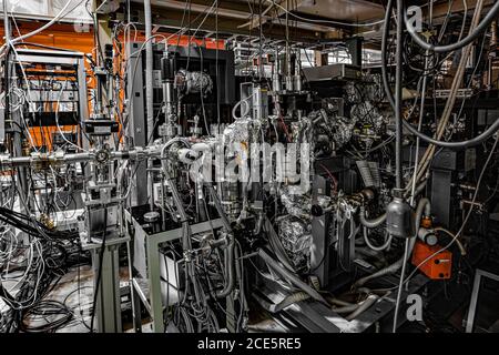 Immagine di attrezzature per vuoto e da laboratorio Foto Stock