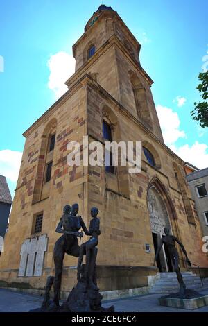 Heilbronn è una città con molte attrazioni storiche Foto Stock