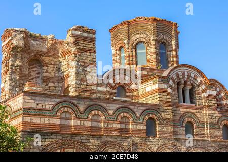 Nessebar, Bulgaria Chiesa di Cristo Pantocratore Foto Stock