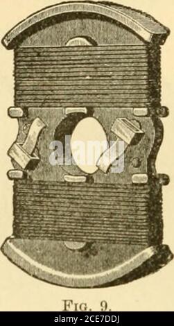 . Meccanismo moderno, che mostra i progressi più recenti nelle macchine, nei motori e nella trasmissione di potenza, essendo un volume supplementare alla ciclopedia di Appletons di meccanica applicata . Fig. 8.. Foto Stock