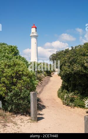 Split Point Lighthouse Australia Foto Stock
