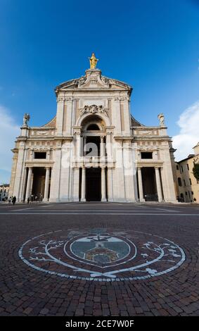 Porziuncola, Basilica di Santa Maria degli Angeli Foto Stock