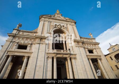 Porziuncola, Basilica di Santa Maria degli Angeli Foto Stock