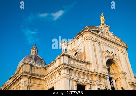 Porziuncola, Basilica di Santa Maria degli Angeli Foto Stock
