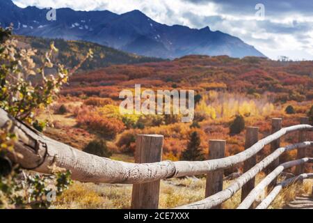 Autunno in Colorado Foto Stock