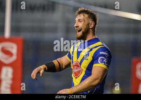 Matt Davies di Warrington Wolves Foto Stock