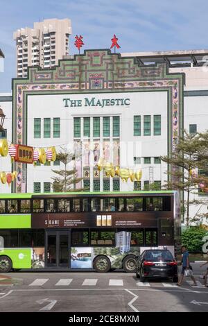 Singapore: Il Majestic, ex teatro a Chinatown Foto Stock