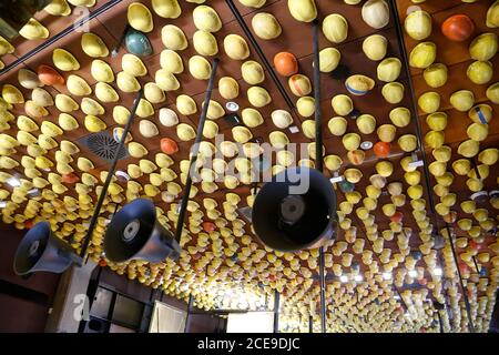 Polonia, Danzica, 28.08.2020. Il Centro europeo di solidarietà è un museo dedicato alla storia del movimento di solidarietà in Polonia. ESC si trova in Th Foto Stock