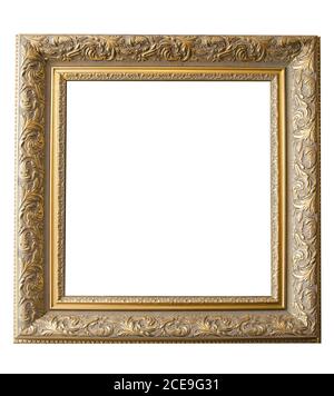 Picture Frame in oro Foto Stock