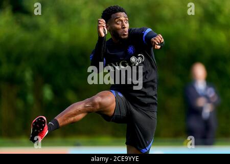 ZEIST, formazione squadra olandese, Olanda squadra, Nederlands Elftal, calcio, stagione 2020-2021, 31-08-2020, KNVB Campus, Leroy Fer Foto Stock