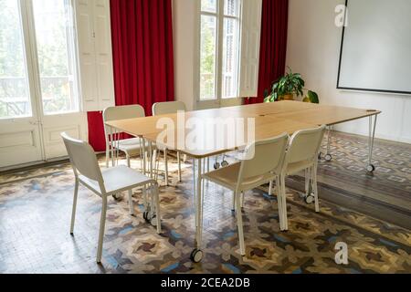 Sala riunioni Foto Stock
