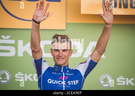 3 luglio 2017, Longwy, Francia; Ciclismo, Tour de France fase 3: Foto Stock