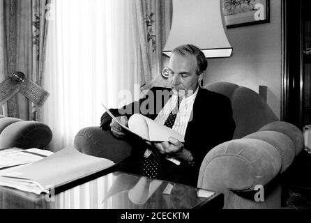 David Hart, Segretario Generale dell'Associazione Nazionale degli insegnanti di Capo alla loro conferenza a Bournemouth, Dorset. 26 maggio 1992. Foto: Neil Turner Foto Stock