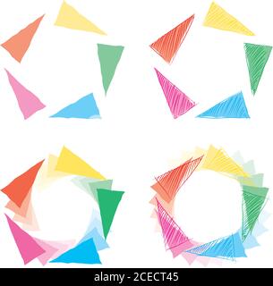 Frecce di circolare Illustrazione Vettoriale