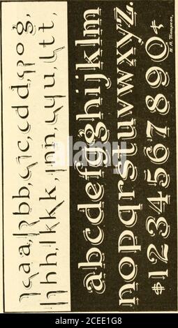 . Come fare le schede di esposizione; un trattato pratico per l'uso dei commercianti al dettaglio e dei loro impiegati. u Q. 4=CL, pq 128 COME FARE LE SCHEDE DI ESPOSIZIONE. U X X COME FARE LE SCHEDE DI ESPOSIZIONE. 129 Foto Stock