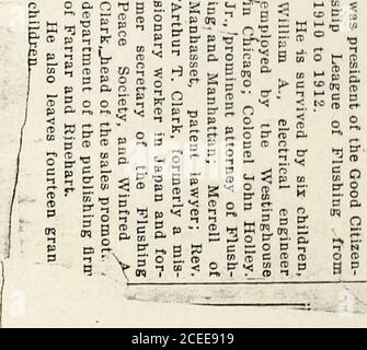 . Ascendenza del generale Emmons Clark ; [Clark, Tillotson, Baldwin, Brockway]. Da * a o 8. t= K • 8 * Lt § . OQ B CO C/3 n a &lt;j 3 c con ro2: o aor&gt;2:0?o M0OJO H m g-^ 3 o Foto Stock