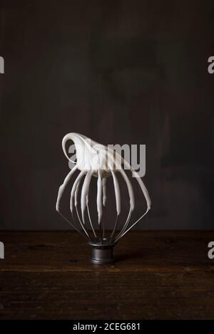 Meringa su uno squartatore Foto Stock