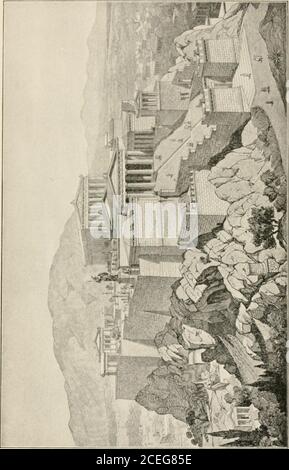 . Uomini della vecchia Grecia, di Jennie Hall. An. * noi lavoriamo perché ci piace lavorare. Ho visto uomini in egittbuilding un tempio. Sono stati guidati come>laves. Essi devono aver odiato quell'edificio.noi amiamo ogni pietra che entra in questo tempio.5 dobbiamo ringraziare gli dèi che siamo greci, ha detto Pericle. 210 uomini della Grecia Vecchia e gli alunni di Phidias, ha aggiunto il teartist. Il sole stava affondando sotto le montagne. Il nuovo tempio gettò una lunga ombra sulla cima della collina. I lavoratori stavano raccogliendo i theirtools. Il Partenone era finito. Il giorno successivo il festival di Athene wouldbegin. Cinque giorni dopo il popolo di Athenswo Foto Stock