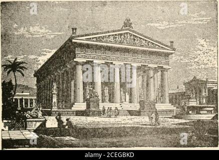 . Uomini della vecchia Grecia, di Jennie Hall. Il mare! Il mare! È una bella cosa. I due giovani correvano lungo il molo, fianco a fianco. Un tempo pensavo vergognoso che un manshands odori di corde e remi, ha detto thefirst; ma ora, Milon, sono fiero di thatsmell quanto dell'olio di Olympia. Pensate ai giorni, ha risposto Milon, quando abbiamo passato la metà del nostro tempo in palestra. Il disco, la lancia, i boxenthong, la corsa, i pesi di salto, ci hanno dato forti muscoli e quickey. Ma questo, Demipho! Questo è in lotta con gli dei stessi. Hermesblow la nostra nave nord? W Foto Stock