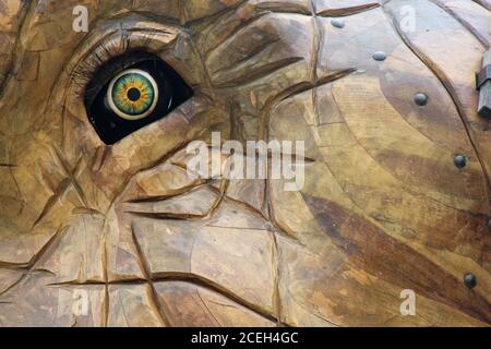 elefante meccanico a nantes (francia) Foto Stock