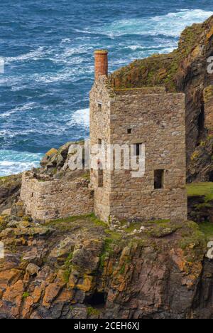 Crown Engine House Botallack Foto Stock