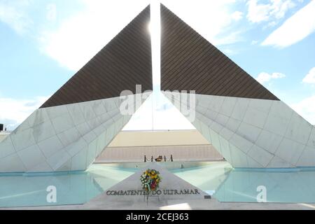 Denkmal für die Veteranen von Übersee, Lissabon, Portogallo Foto Stock