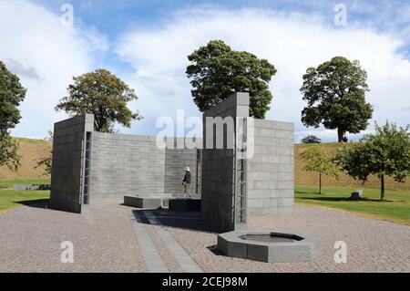 Kastellet Memorial al sforzo internazionale dal 1948 a Copenaghen Foto Stock