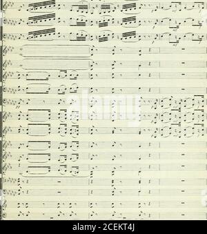 . Orchestrazione e strumentazione moderna : o, l'arte della strumentazione ; contenente descrizioni dettagliate del carattere e delle peculiarità di tutti gli strumenti e del loro impiego pratico. S^^^i^-^^^EIP^pfe--. 236 AL/NGS STRUMENTAZIONE MODERNA E ORCHESTRAZIONE. Foto Stock