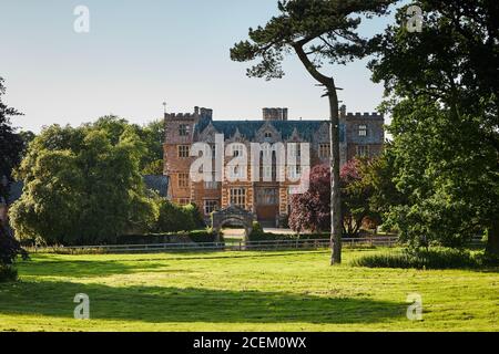 Chastleton House, una casa di campagna giacobea costruita tra il 1607 e il 1612 nel villaggio di Chastleton in Oxfordshire Foto Stock