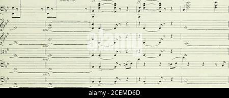 . Orchestrazione e strumentazione moderna : o, l'arte della strumentazione ; contenente descrizioni dettagliate del carattere e delle peculiarità di tutti gli strumenti e del loro impiego pratico. T4M4^Bmmmmm^ te££?f, ■^^=r--. 6O KLINGS STRUMENTAZIONE MODERNA E ORCHESTRAZIONE. Foto Stock
