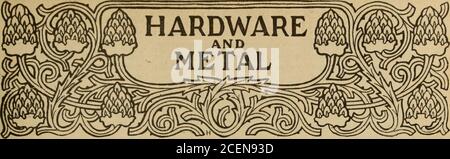 . Merchandising hardware gennaio-giugno 1900. Per una spedizione immediata scrivere a KEJVLP ^AflUFACTURl^G CO., TORONTO,CANADA.. Vol. XII MONTREAL E TORONTO, 24 FEBBRAIO 1900. 8 Presidente, JOHN BAYNE Maclean, Montreal. THE Maclean PUBLISHING CO. Limited. Editori di Giornali commerciali che cir-culate nelle province della Columbia Britannica, territori del Nord-Ovest, Manitoba, Ontario, Quebec, Nuova Scozia, New Brunswick, P.E.Island e Terranova. UFFICI MONTREAL - - - Consiglio di Amministrazione del Commercio edificio, Telefono 1155. TORONTO 26 Front Street West, telefono 2148.LONDON, ENG. - - - Tog Fleet Street, E.C., J. Foto Stock