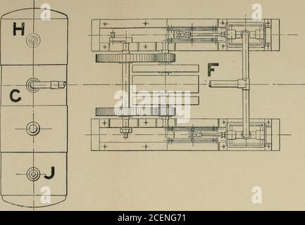 . Macchine per miniere metallifere: Un trattato pratico per ingegneri minerari, metallurgici e gestori di miniere. Miniere fitte. [Verso faccia p. 174.. Foto Stock