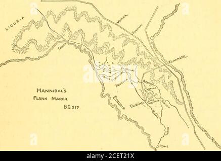 . Grandi capitani : un corso di sei lezioni che mostra l'influenza sull'arte della guerra delle campagne di Alessandro, Annibale, Cæsar, Gustavo Adolfo, Federico, E Napoleone. Egli mondo da Alexander liad non reachedself-importante, la Roma repubblicana, anche se Annibale abbastanza familiare con le azioni del grande macedone.i Romani non sapeva nulla di guerra se non grezzi, hardknock. La prima lezione ha mostrato loro che c'è qualcosa nell'arte della guerra oltre a marciare semplicemente fuori domeet il vostro nemico e battendolo per numeri, betterarmi, o maggiore disciplina. E' così: I Romani si erano ritirati Foto Stock