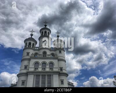 Chiesa della Santissima Trinità a Odranci, Prekmurje, Slovenia Foto Stock