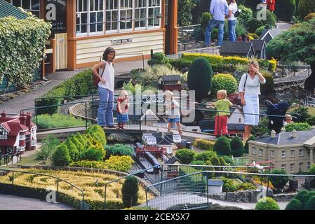 Villaggio modello di Bekonscot. Beaconsfield. Buckinghamshire, Chilerns, Inghilterra Foto Stock