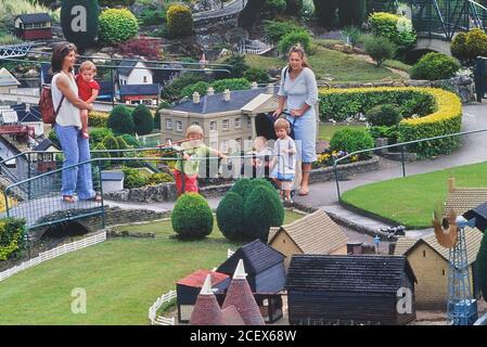 Villaggio modello di Bekonscot. Beaconsfield. Buckinghamshire, Chilerns, Inghilterra Foto Stock