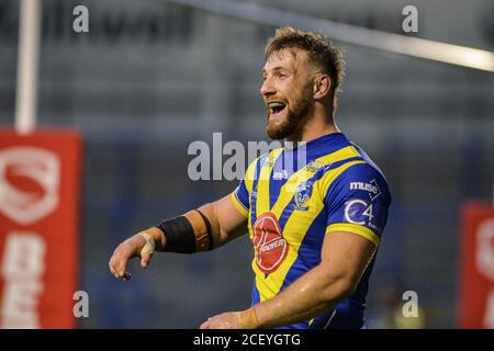 Matt Davies di Warrington Wolves Foto Stock