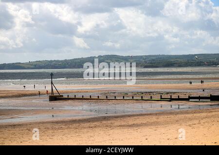 Exmouth Beach, Devon Foto Stock