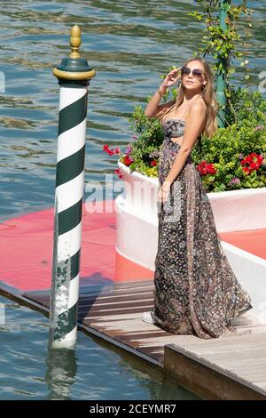 Venezia, Italia. 02 settembre 2020. Ester esposizione, 77esimo Festival del Cinema di Venezia a Venezia il 02 settembre 2020. Photo by Ron Crusow/imageSPACE Credit: Imagespace/Alamy Live News Foto Stock