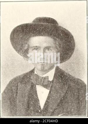 . Alcuni degli antenati e dei figli di Nataniel Wilson, esq.. Sallie Converse, nato il 25 agosto 1874; morto, a New OR-Lans, 1875. Daisy Converse, Horn 2G Nov. LS7r&gt;; morto, a New Orleans, 1S7S. Wiule Hamilton Richardson. Famiglia Converse Jda 530 GbE. 351. MAJOR HENRY MONTGOMERY CONVERSE8 (William Porter1Iss n : Joel* Thomas,4 Samuel,3 Sergente Samuel,2 Diacono Edward1), nato. Foto Stock