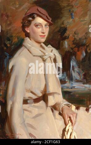 Glehn Wilfred Gabriel De - Jane Austen Autunno - Inglese Scuola - 19 ° secolo Foto Stock