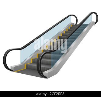 immagine vettoriale moderna e realistica isolata su sfondo bianco Illustrazione Vettoriale