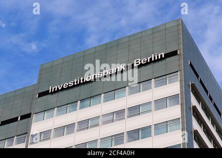 Investitionsbank Berlin (IBB) è una banca di sviluppo e una centrale di promozione istituto dello stato di Berlino Foto Stock