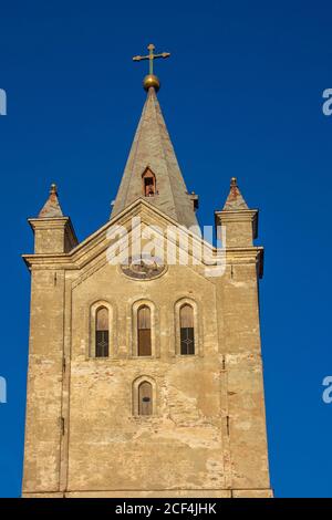 Antica Chiesa di San Giovanni Chiesa luterana in Cesis. La Chiesa fu costruita all'inizio del XIII secolo. Foto Stock