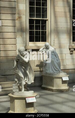 Charles Engelhard Court nell'ala dell'arte americana, il Metropolitan Museum of Art, New York, USA Foto Stock
